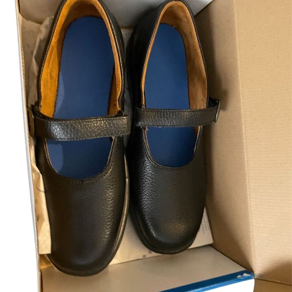 Dr. Comfort Women's Merry Jane Black Casual Dress Shoes Size 8W